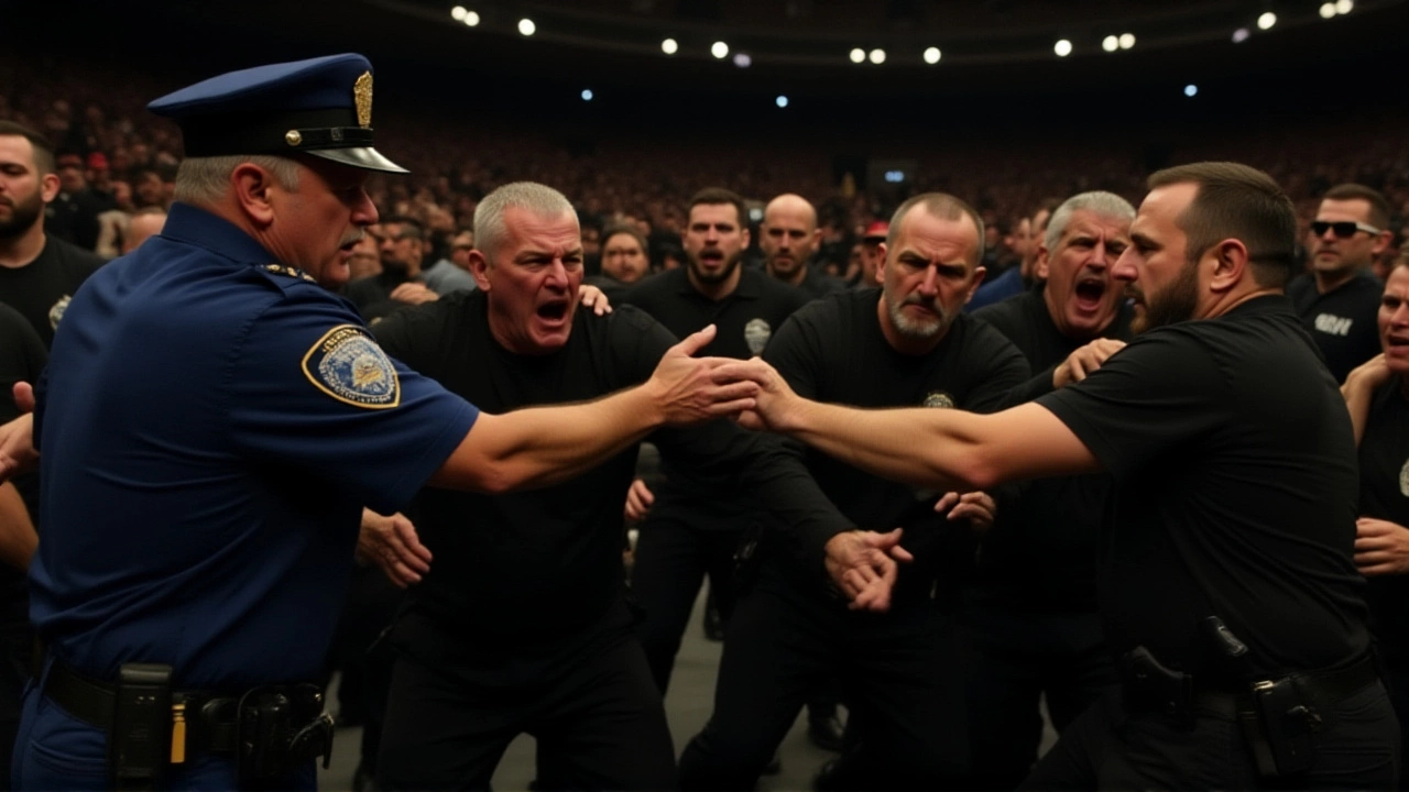 Luke Rockhold left with gash on back after backstage fight with Dillon Danis at Misfits 22 weigh-ins